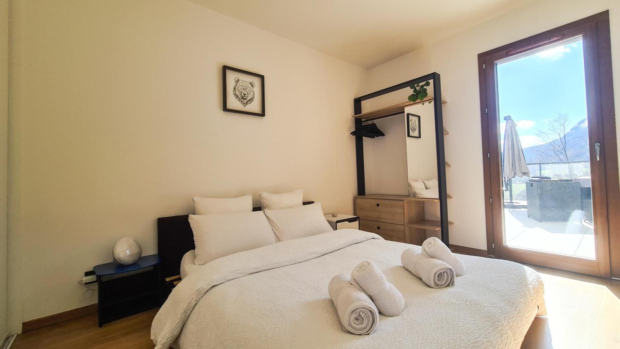 Le Berceau Des Aiguilles - Vue Montagne, Terrasse - Aravistour Apartment แซ็ง ฌอง เด ซิกท์ ภายนอก รูปภาพ